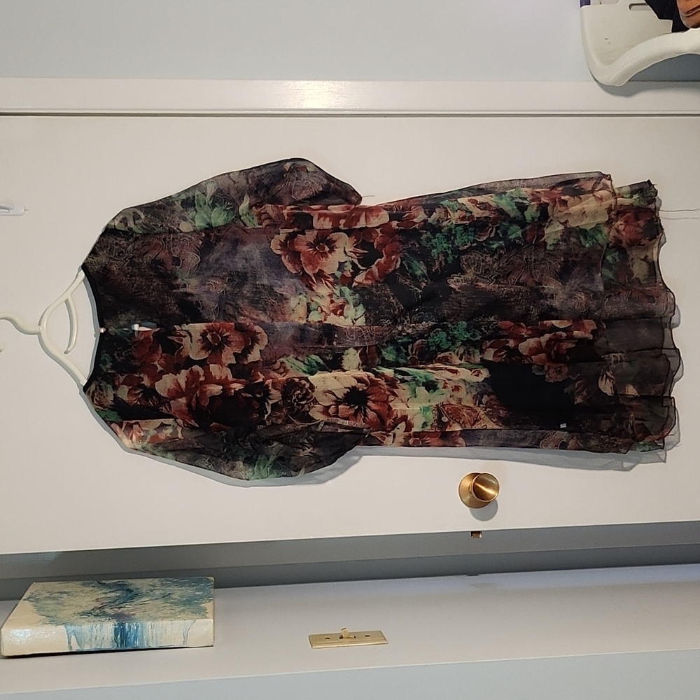 Ladies layered dress
